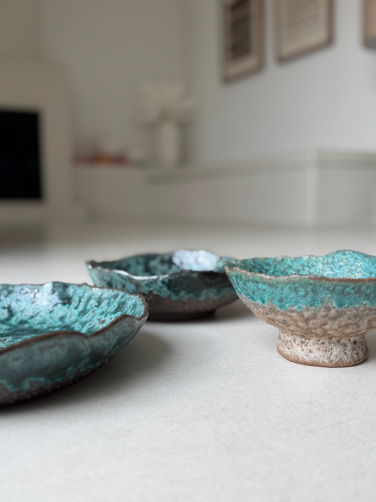 Colours of the sea bowls