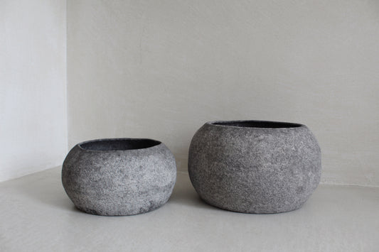 Grotta bowl - Anthracite