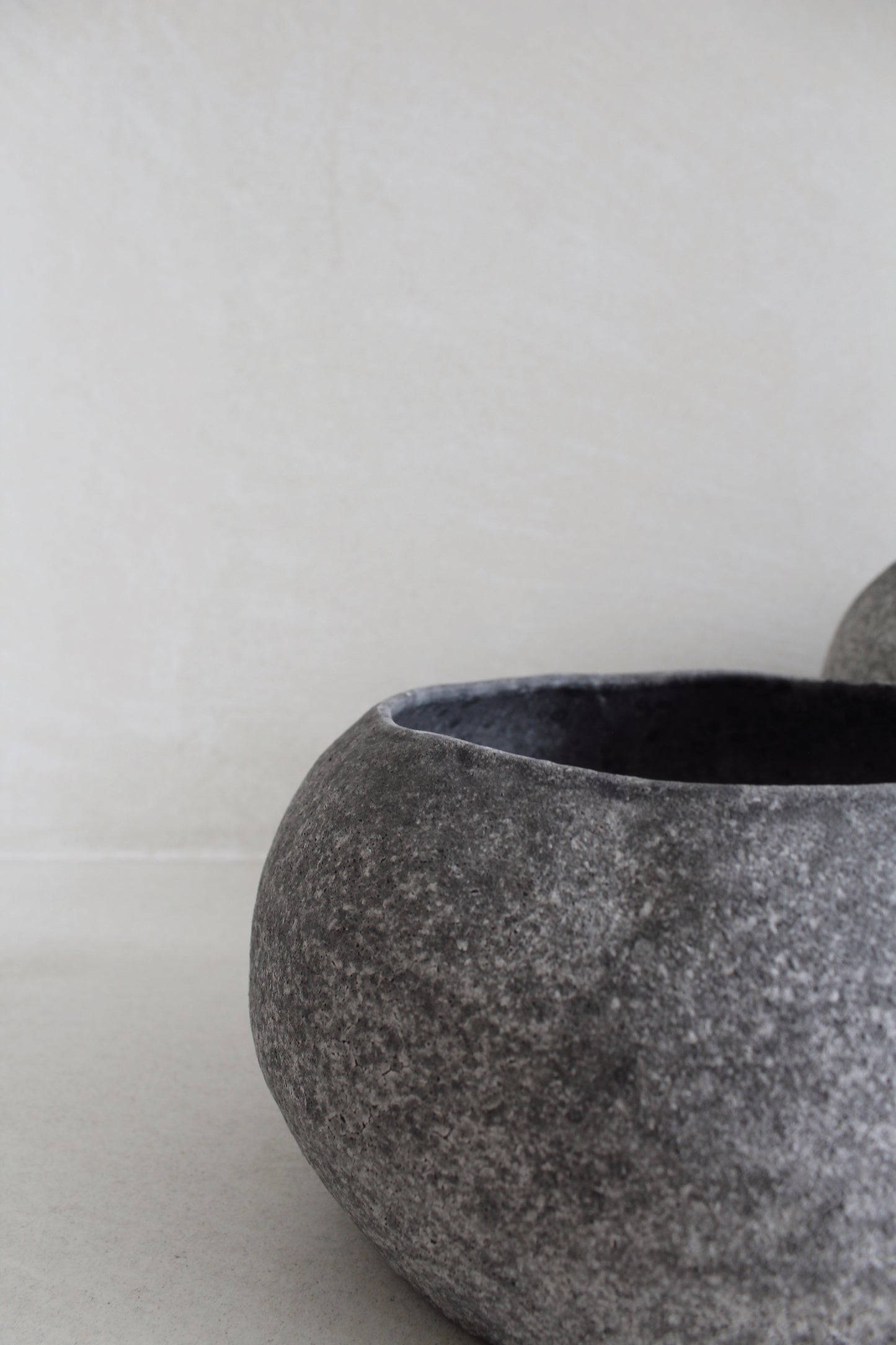 Grotta bowl - Anthracite