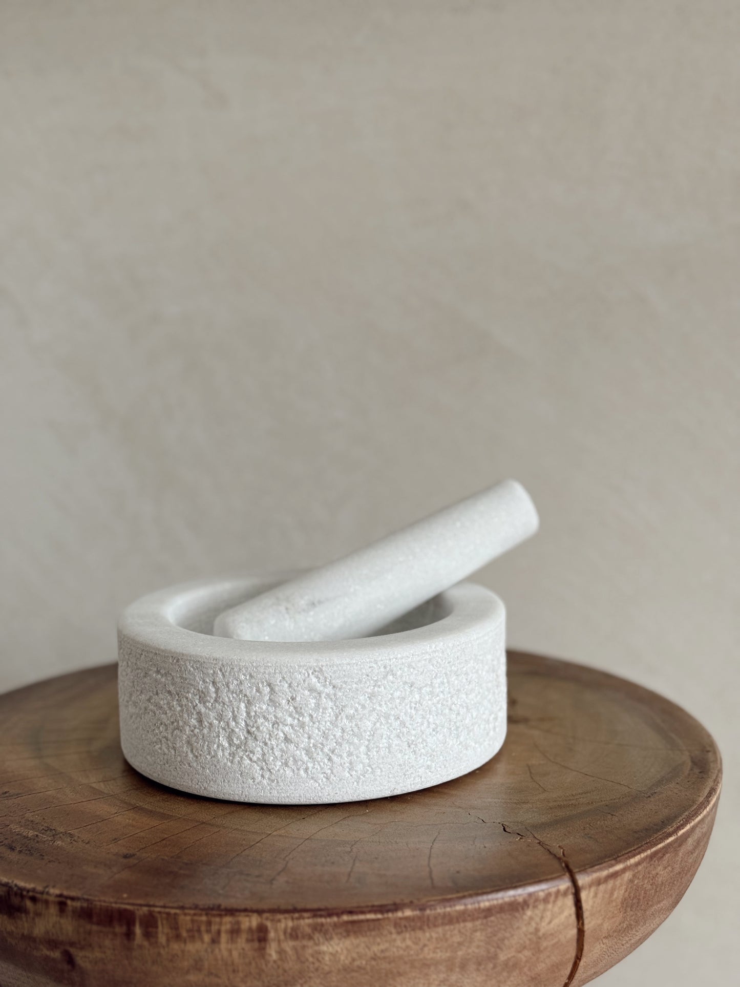 Marble mortar