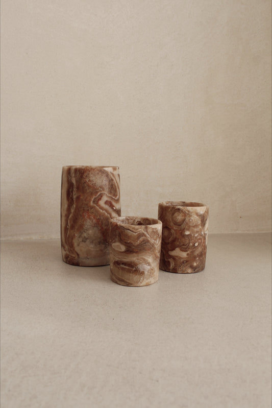 Albast - brown cylinder