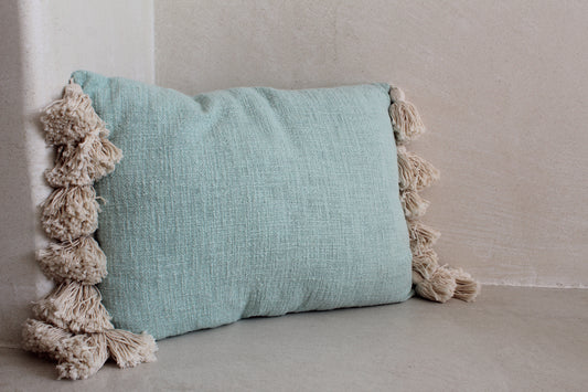 Turquoise cushion