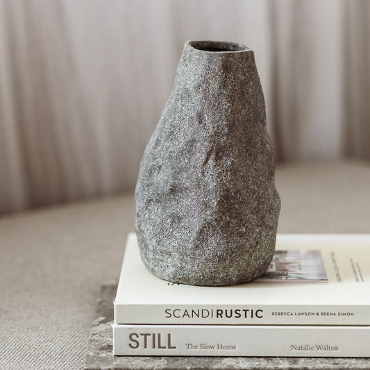 Grotta vase - Anthracite