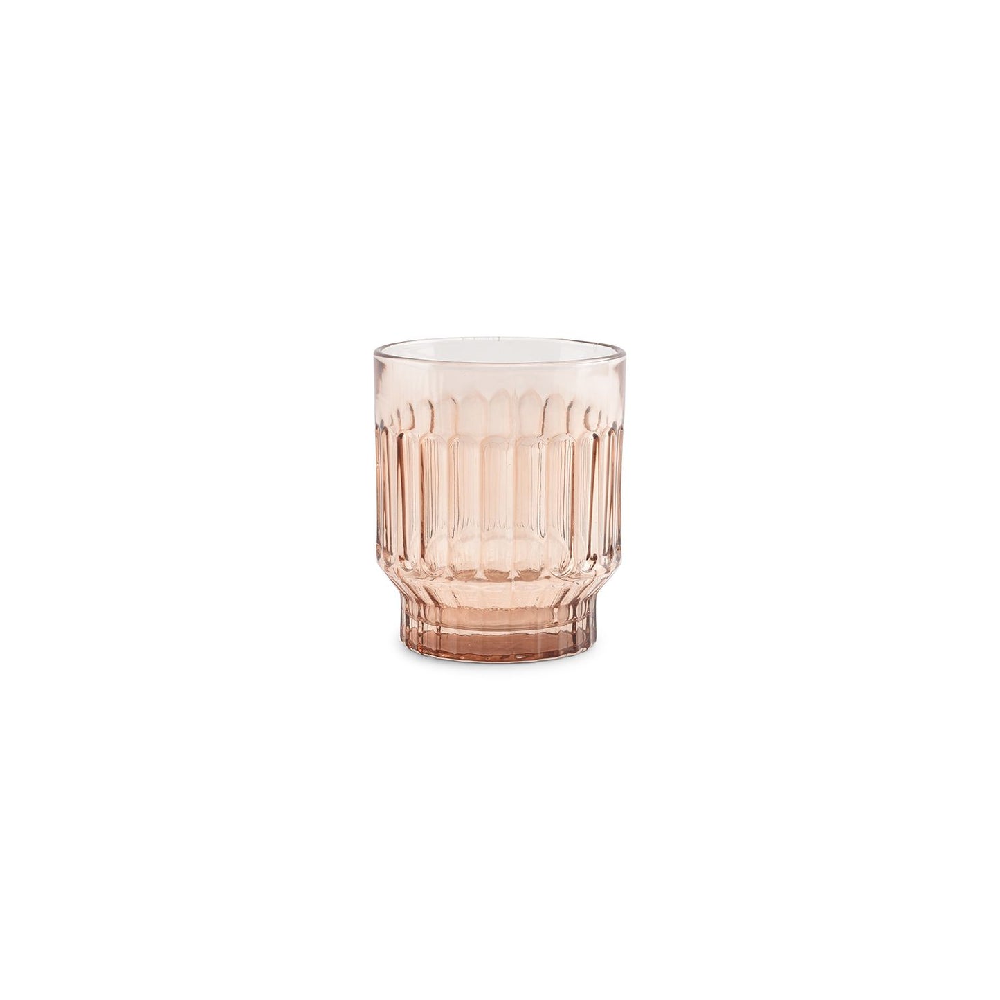 Tone glass brown - set of 4