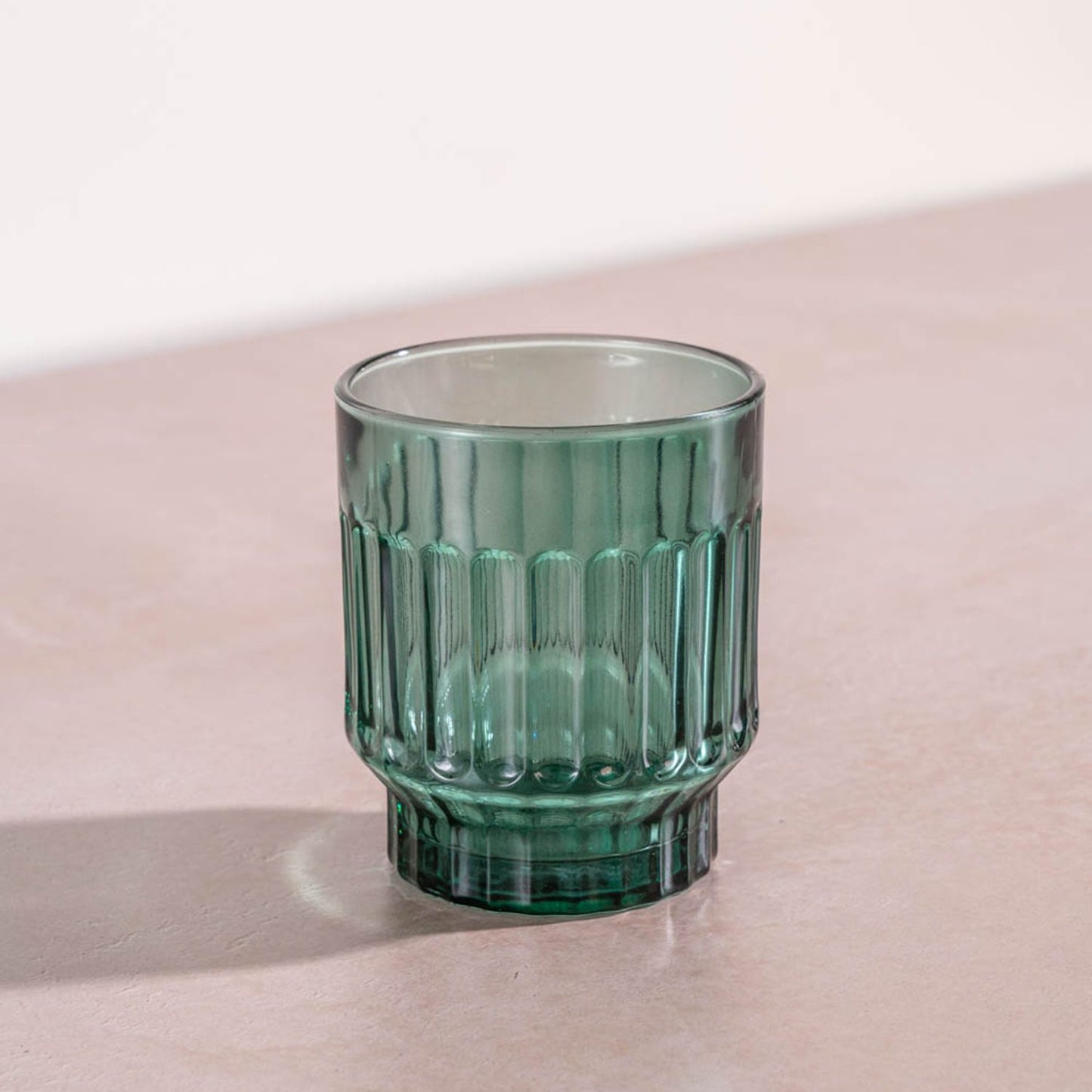 Tone glass green/blue - set of 4