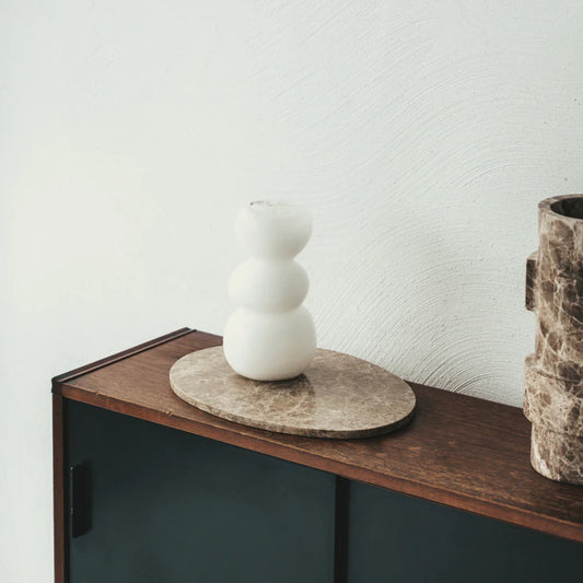 Organic marble board