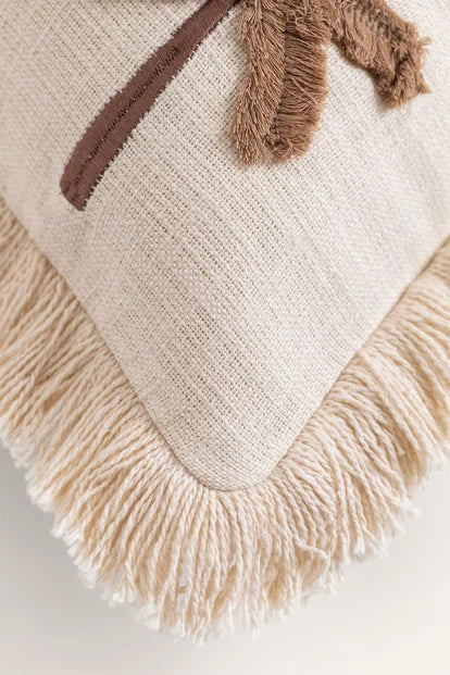 The palm tree rectangular cushion