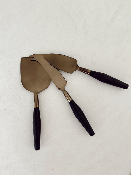 Cheese knives - set of 3