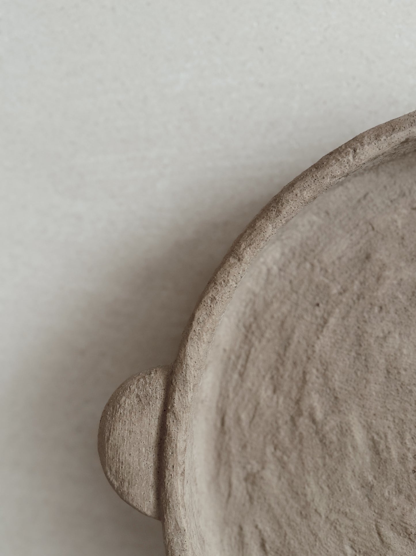 Cement plate Beige