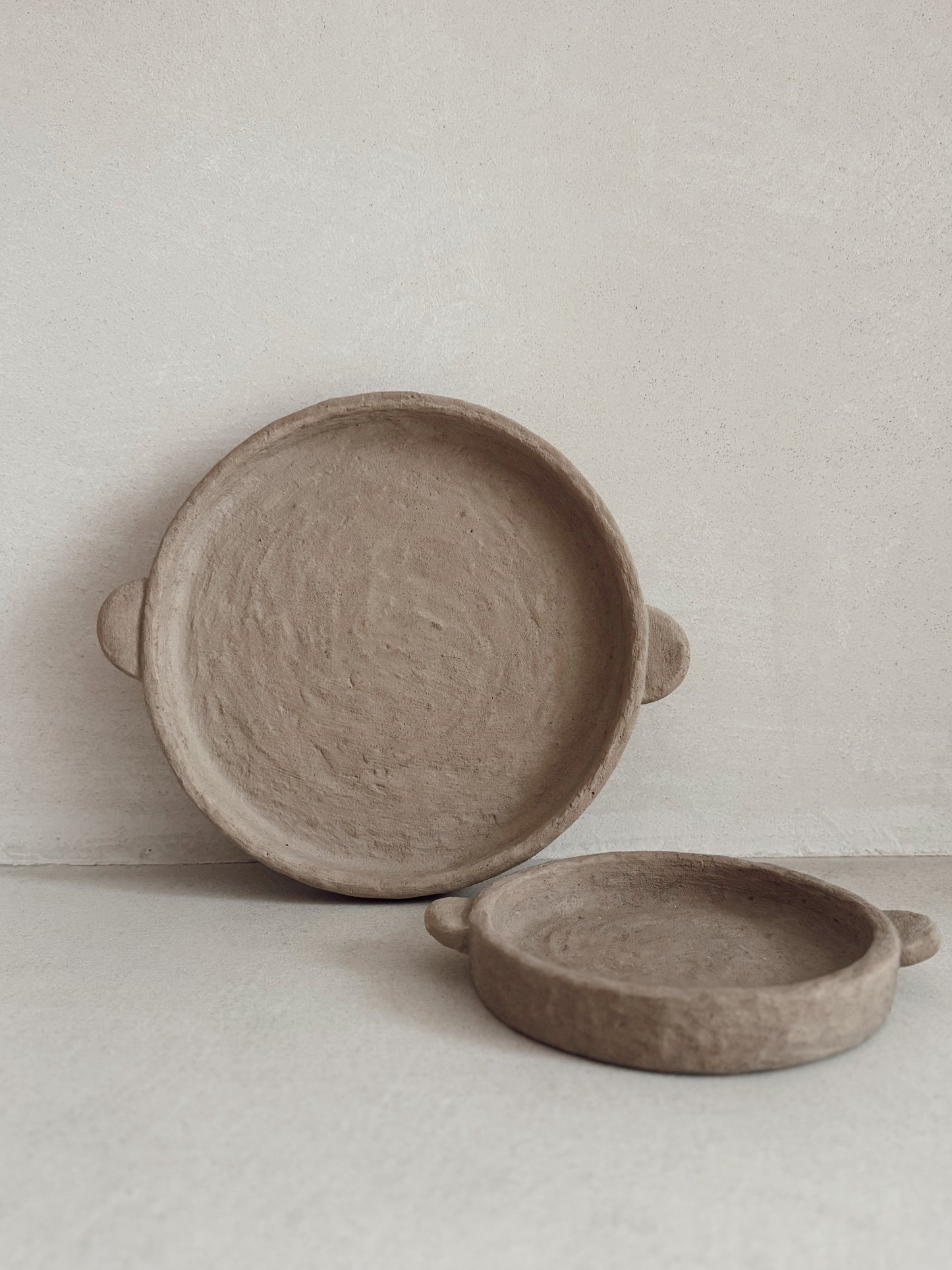 Cement plate Beige