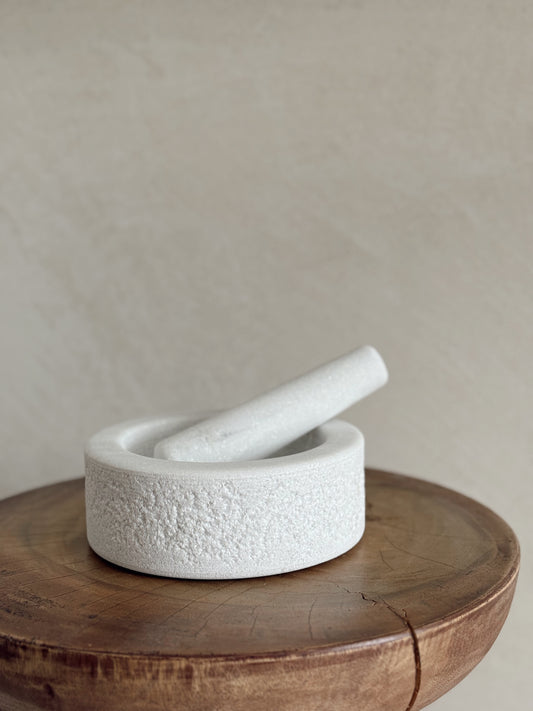 Marble mortar
