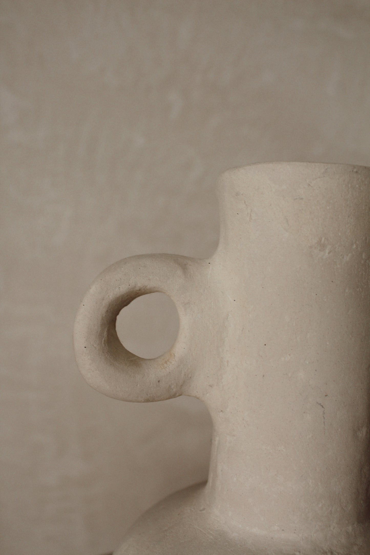 Decorative chalk vase