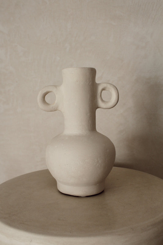 Decorative chalk vase