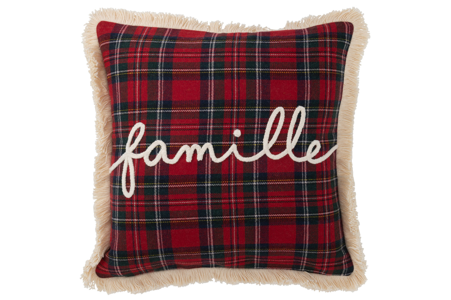 Tartan cushion