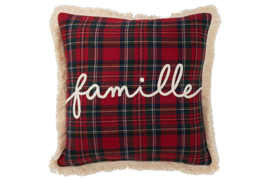 Tartan cushion