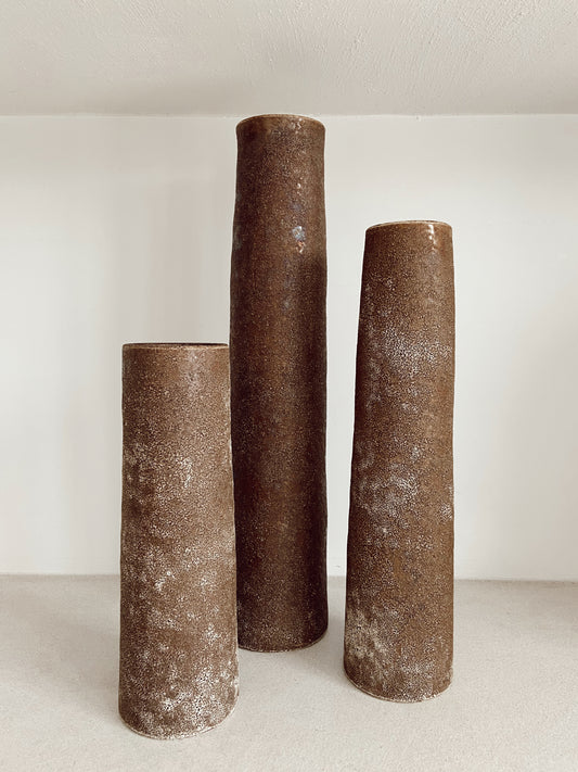 Cone vase - rusty