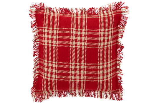 Checkered cushion