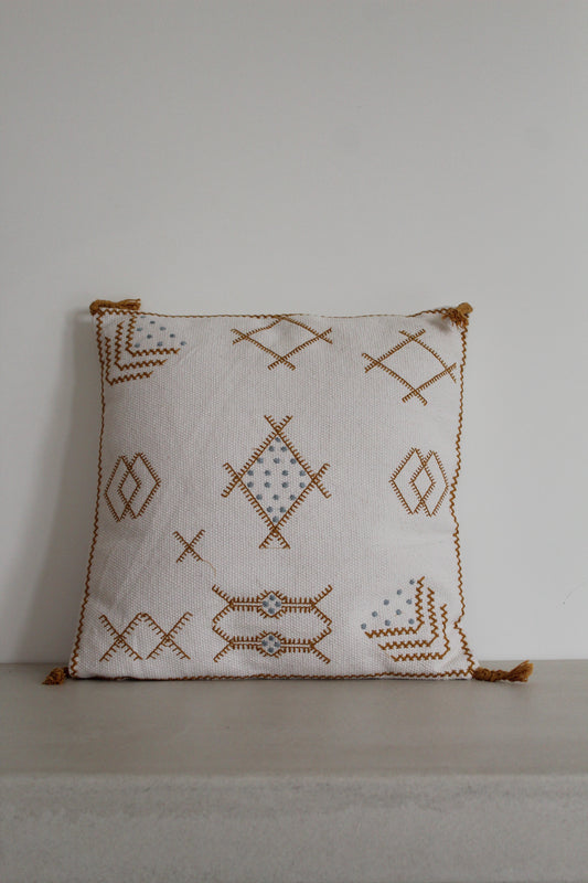 Touch of gold cushion square