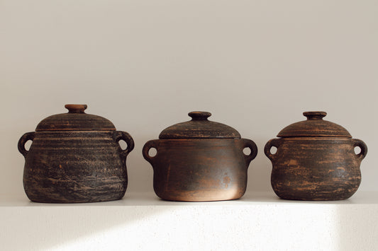 Earthern stew pot